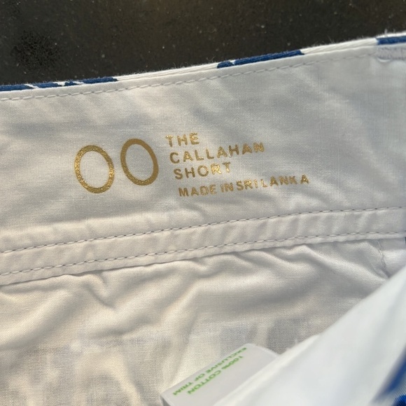 Lilly Pulitzer Callahan Short Blue Flamingo SZ 00 - Picture 7 of 8